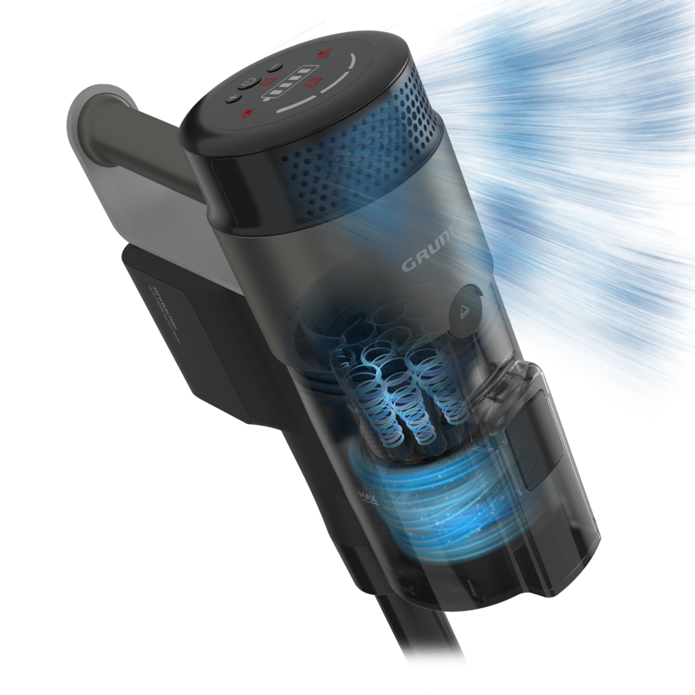 VCP 8331 PRO Grundig ActiFlex™ HyperClean™ Toz Torbasız Şarjlı Dik Süpürge