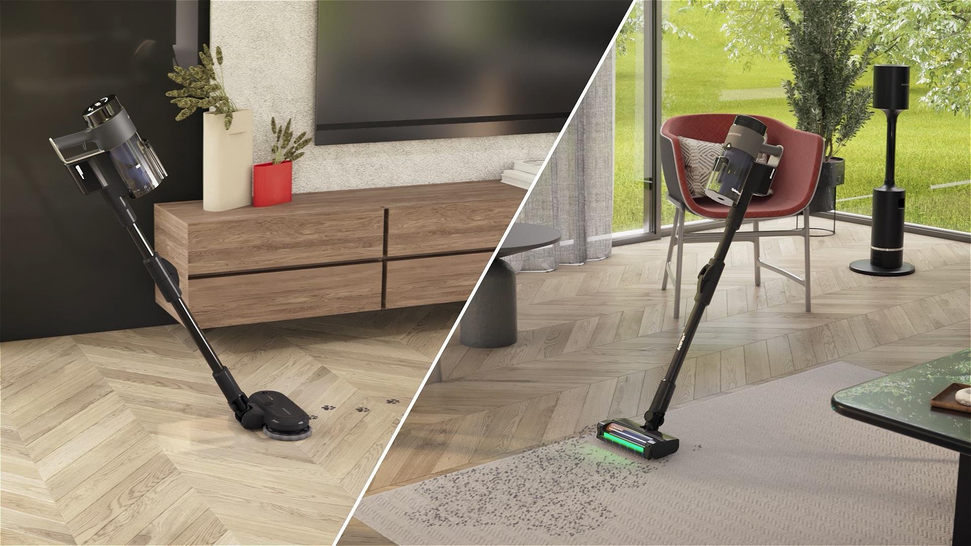 VCP 9431 PRO Grundig PowerClean™ Toz Üniteli Toz Torbasız SpinWash™ Şarjlı Dik Süpürge