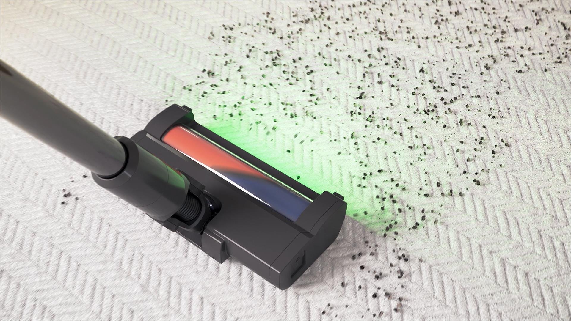 VCP 9431 PRO Grundig PowerClean™ Toz Üniteli Toz Torbasız SpinWash™ Şarjlı Dik Süpürge