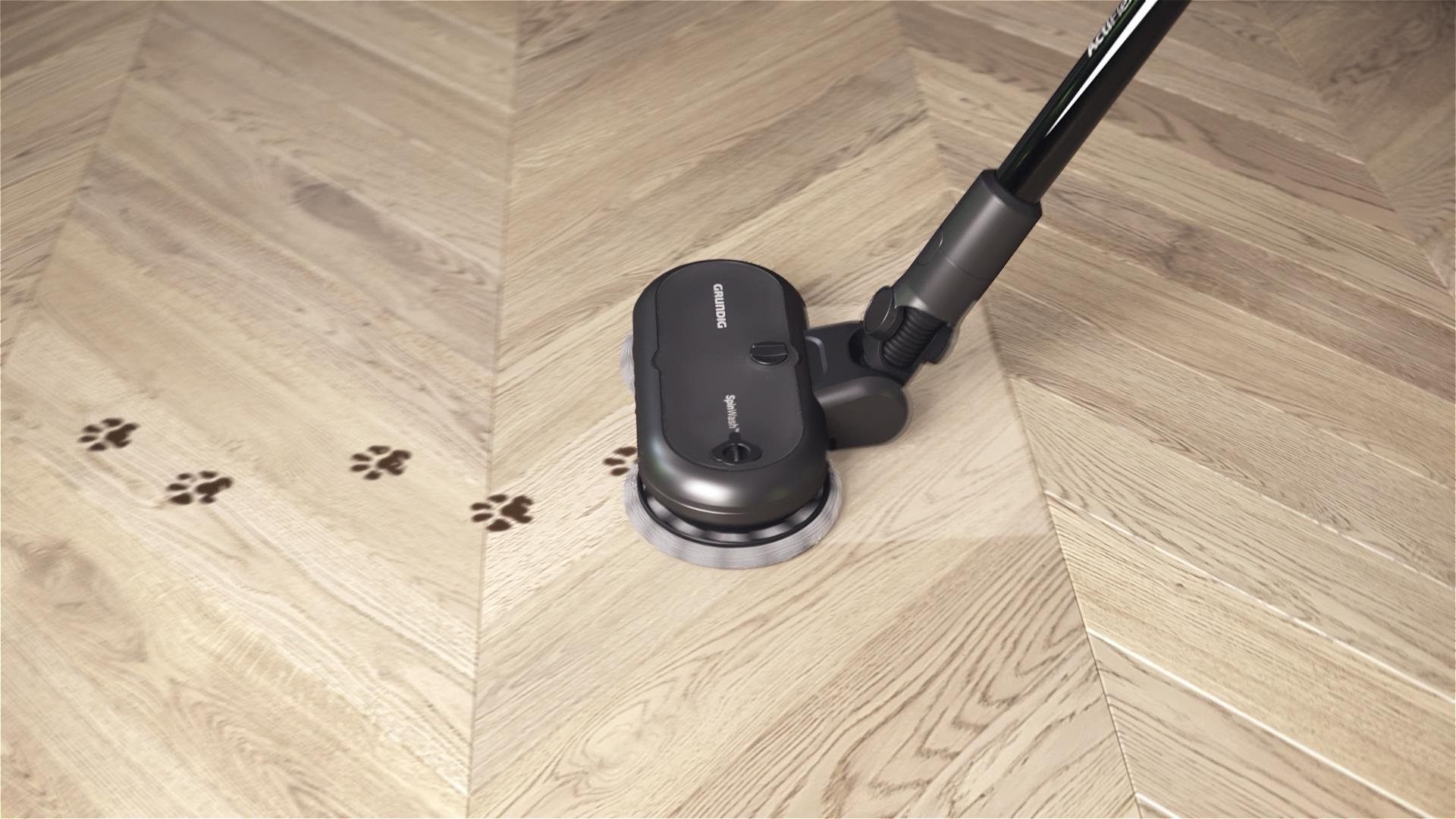 VCP 9431 PRO Grundig PowerClean™ Toz Üniteli Toz Torbasız SpinWash™ Şarjlı Dik Süpürge