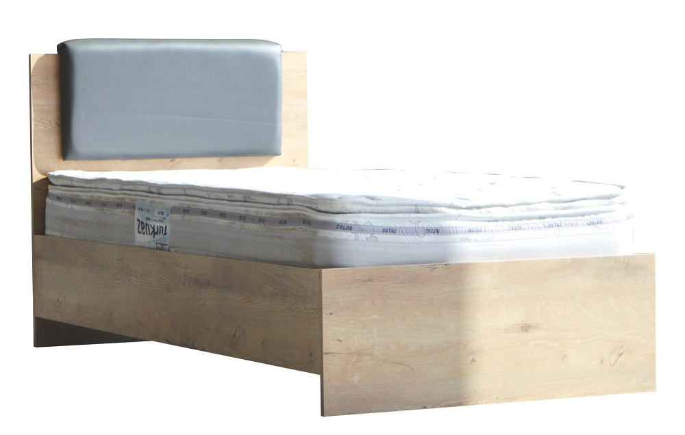 YTK101-160 Döşeme Başlıklı 160x200 Yatak+Başlık