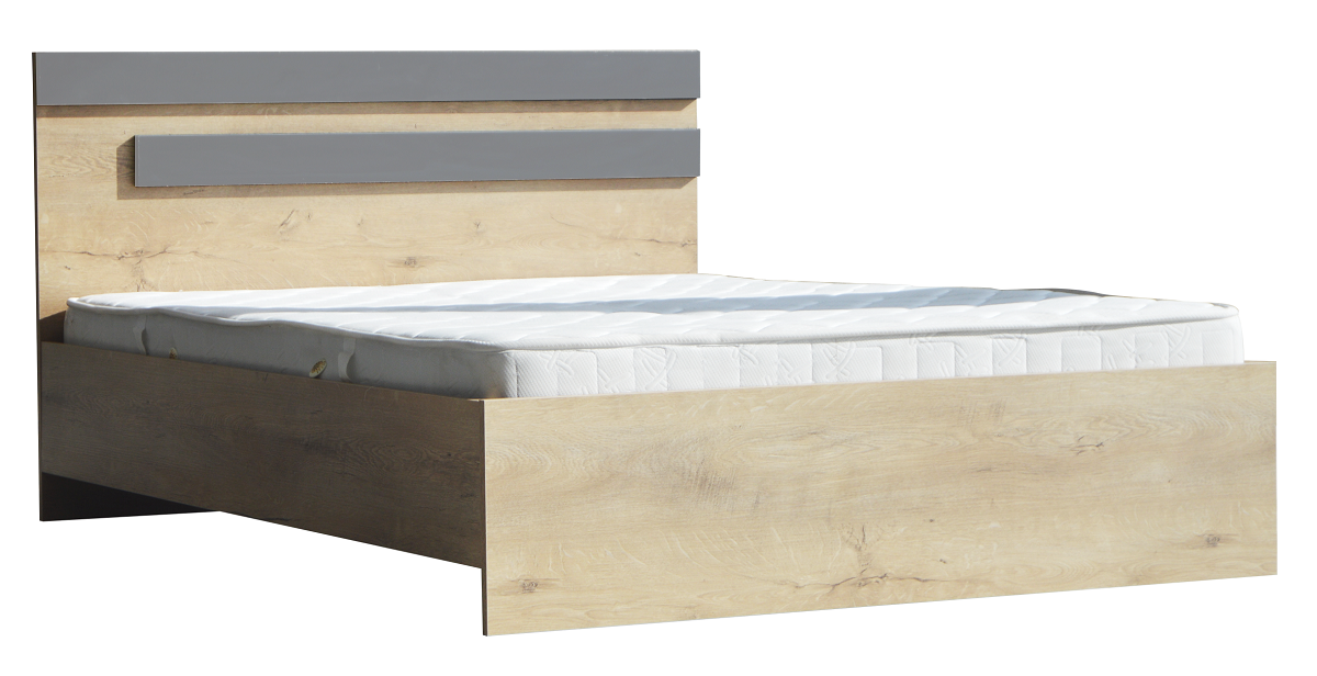 YTK102-105 Ahşap Başlıklı 105x200 Yatak
