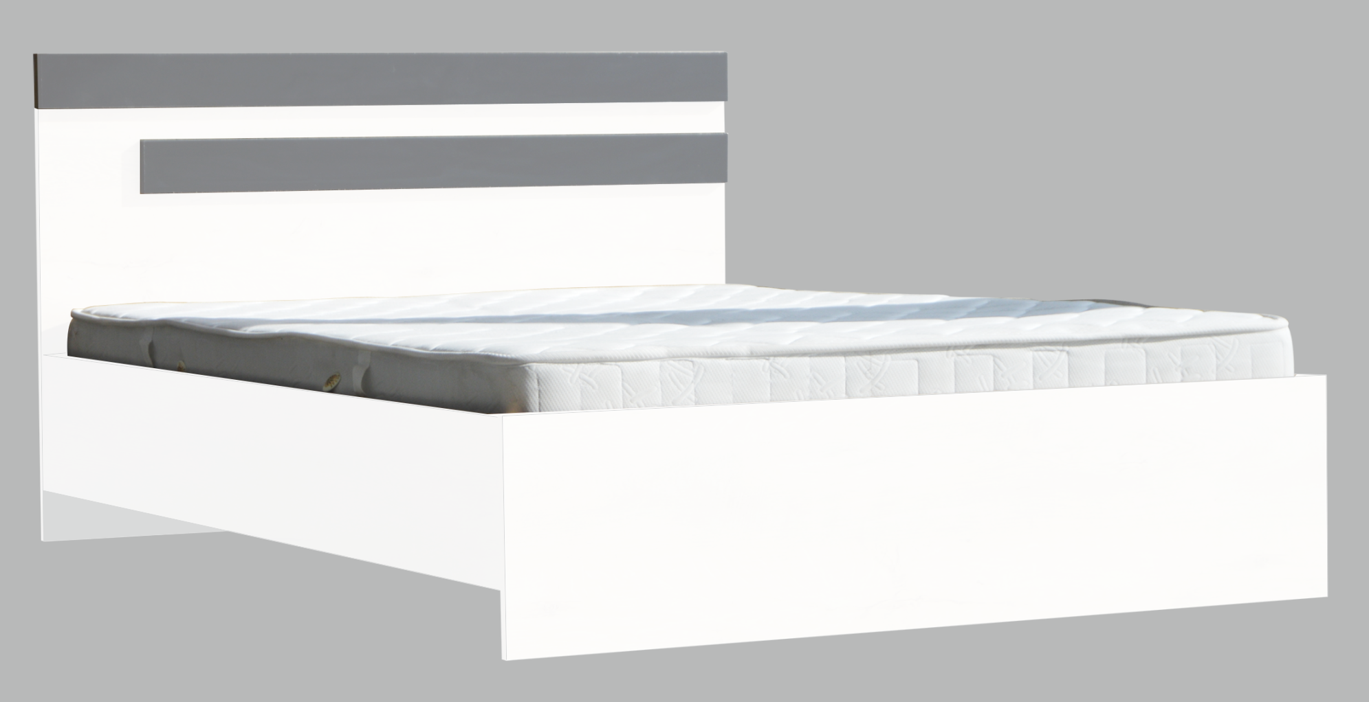 YTK102-120 Ahşap Başlıklı 120x190 Yatak