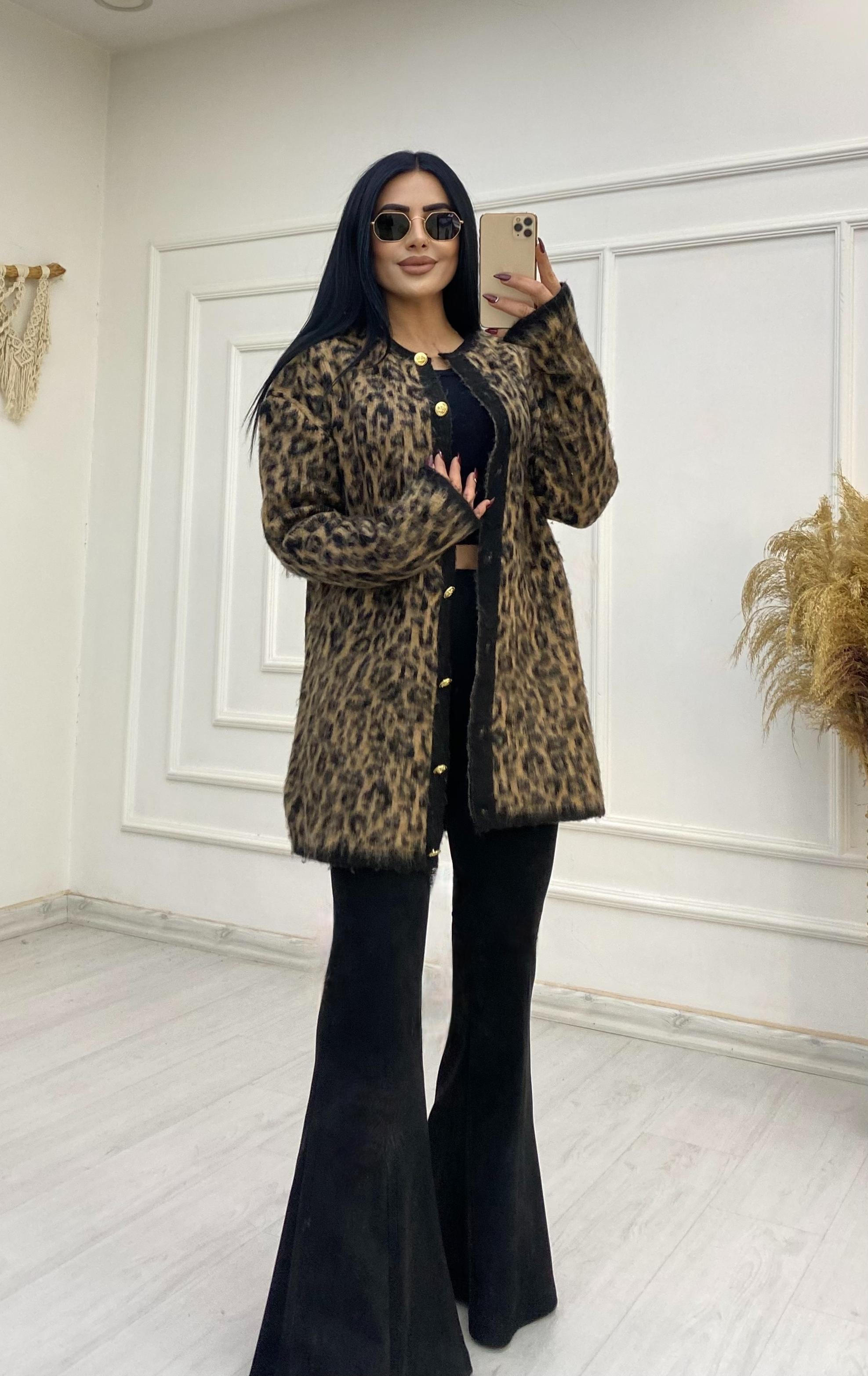 Beli Lastikli Kuşaklı Kahve Elbise