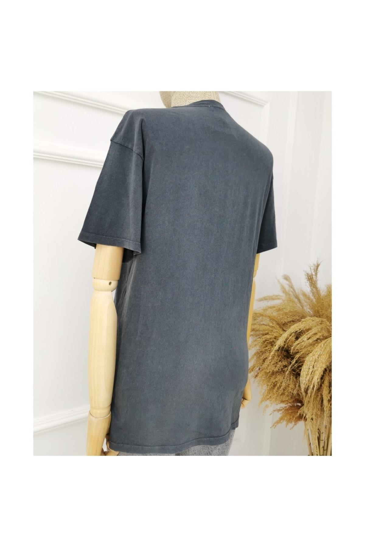 Kadın Önü Baskılı T-shirt
