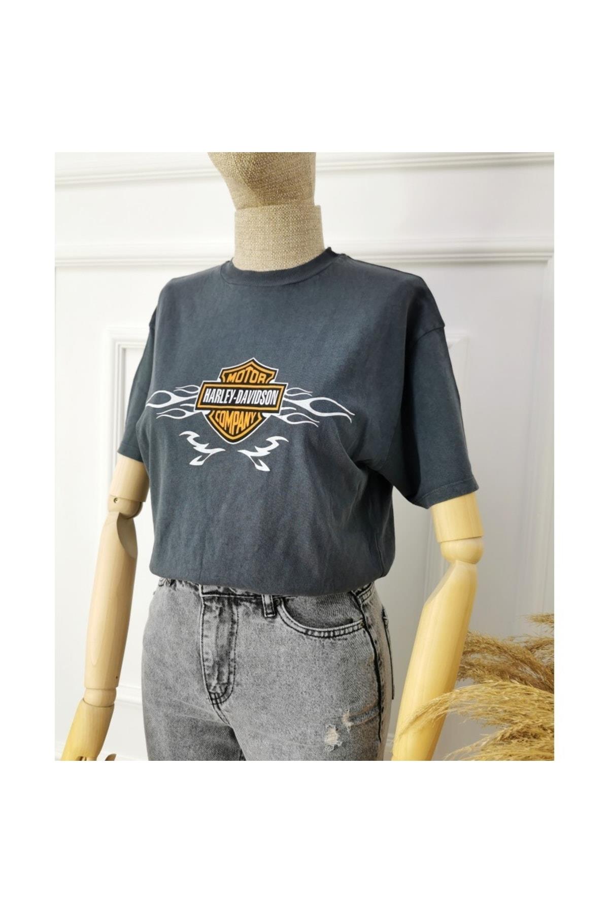 Kadın Önü Baskılı T-shirt