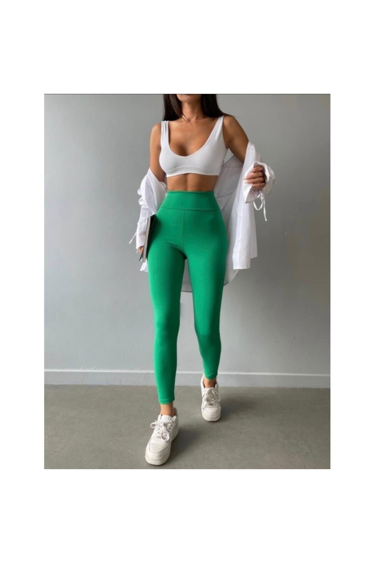 Ultra Toparlayıcı Korseli Yüksek Bel Nano fit tayt