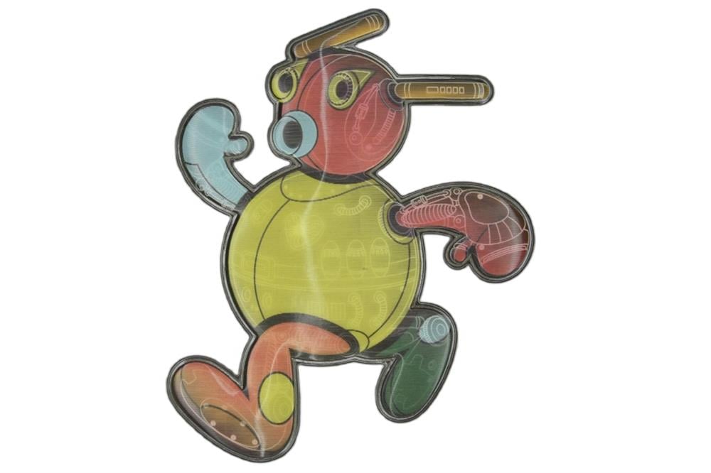 Desenli Koşan Robot Aksesuar