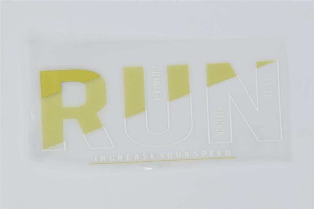 Run Yazılı Transfer Baskı Aksesuar
