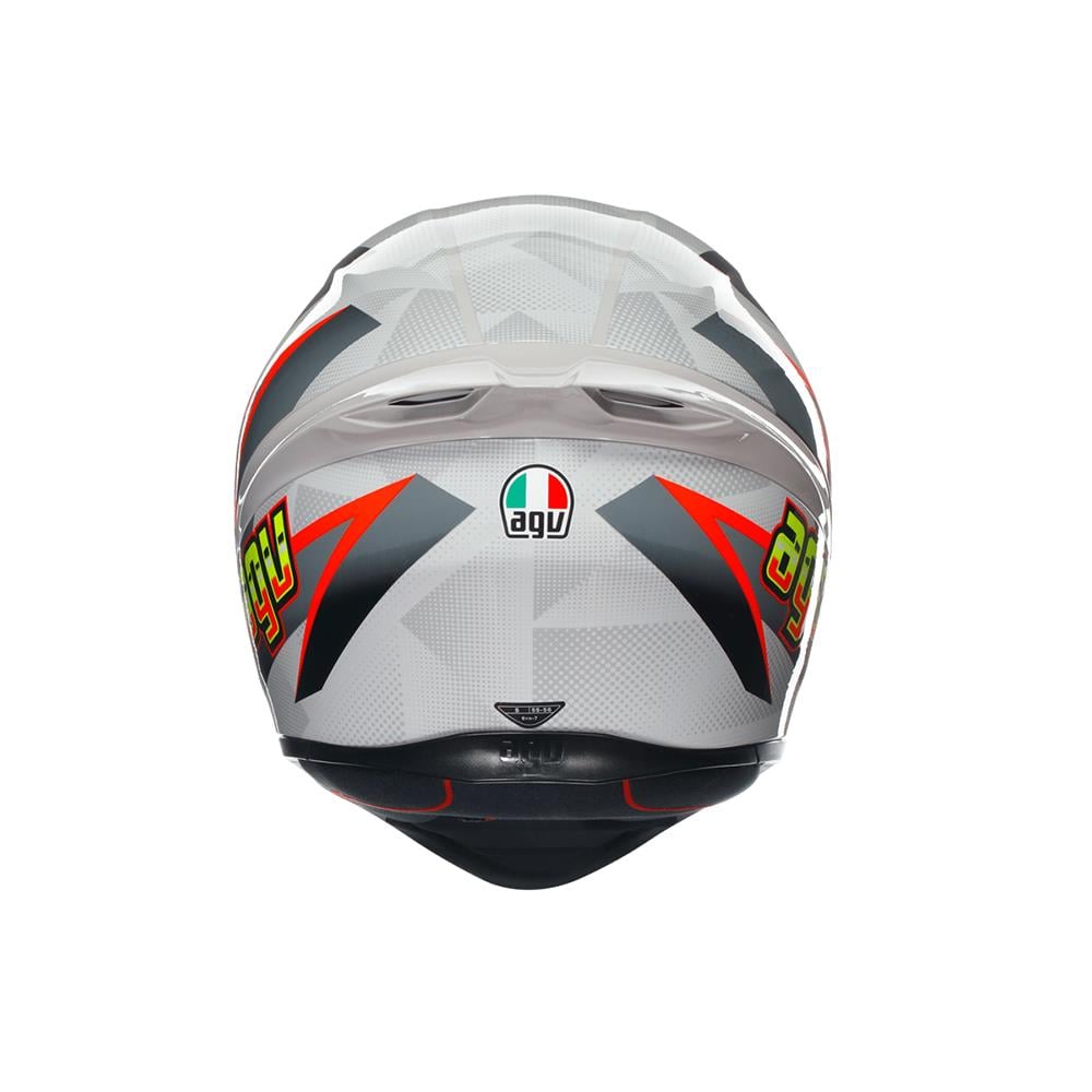 Agv K1 S Blipper Grey Red Kapalı Kask