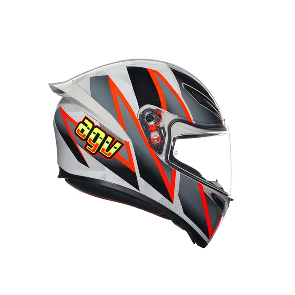 Agv K1 S Blipper Grey Red Kapalı Kask