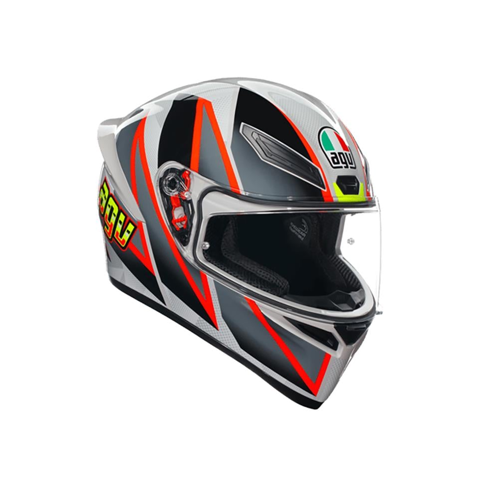 Agv K1 S Blipper Grey Red Kapalı Kask