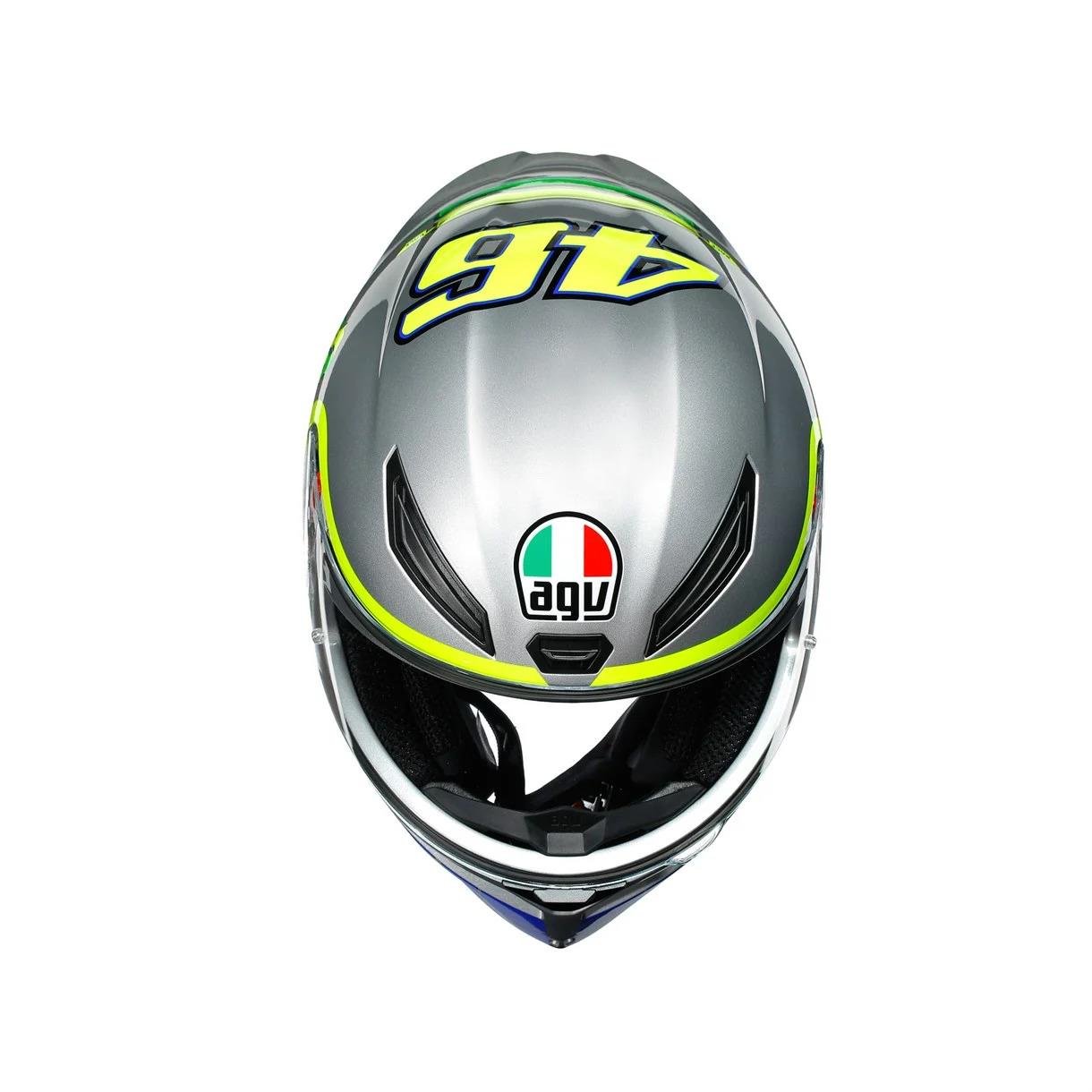 Agv K1 Top Rossi Mugello 2015 Kapalı Kask