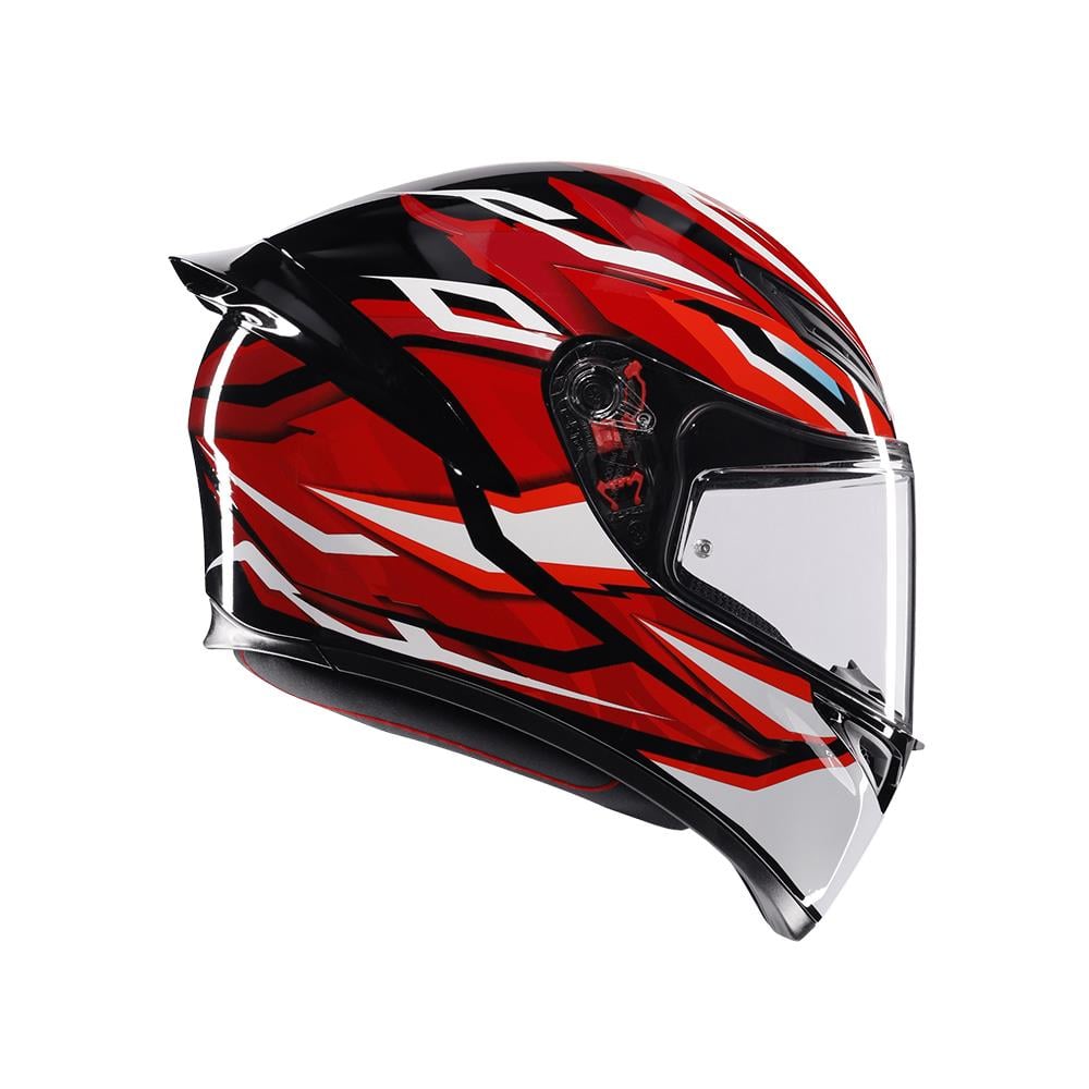 Agv K1S Lion Black Red White Configuration Kapalı Kask