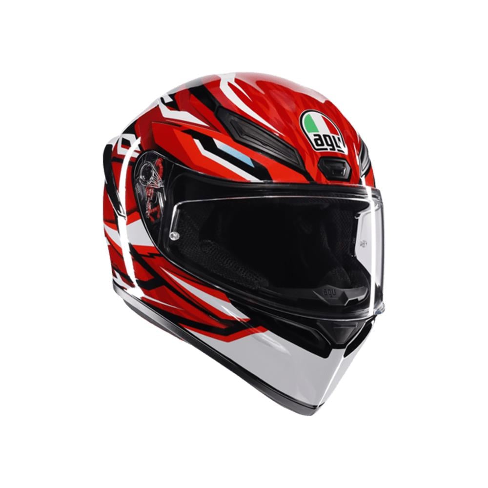 Agv K1S Lion Black Red White Configuration Kapalı Kask