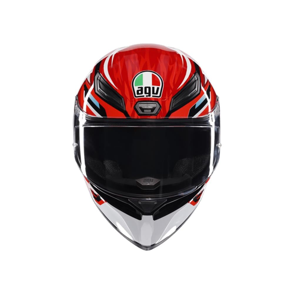 Agv K1S Lion Black Red White Configuration Kapalı Kask