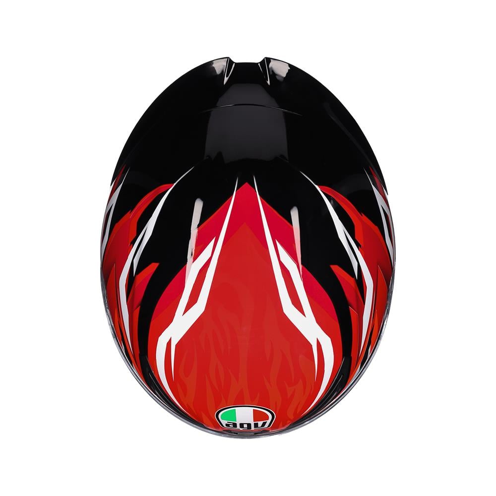 Agv K1S Lion Black Red White Configuration Kapalı Kask
