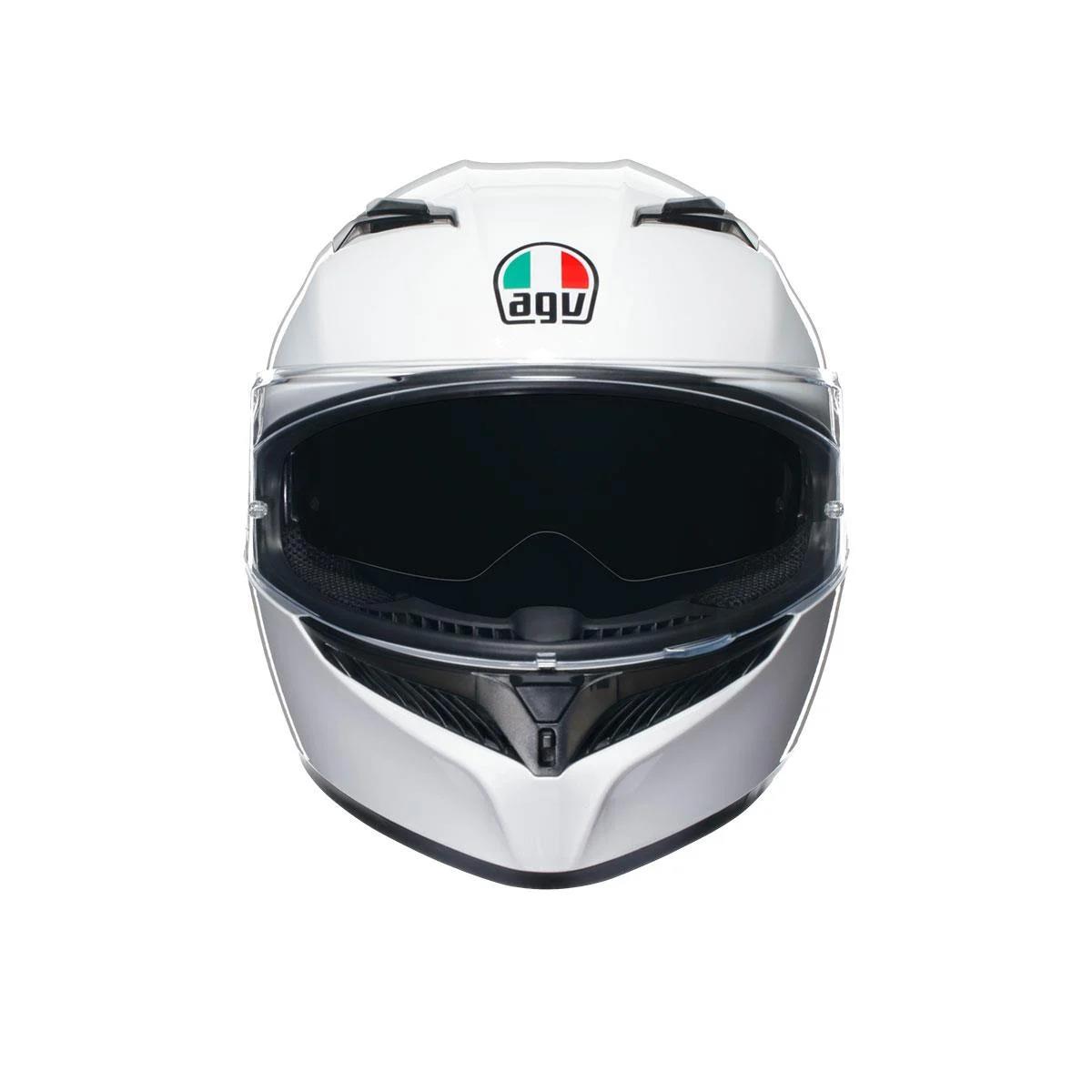 Agv K3 Mono Seta White Kapalı Kask