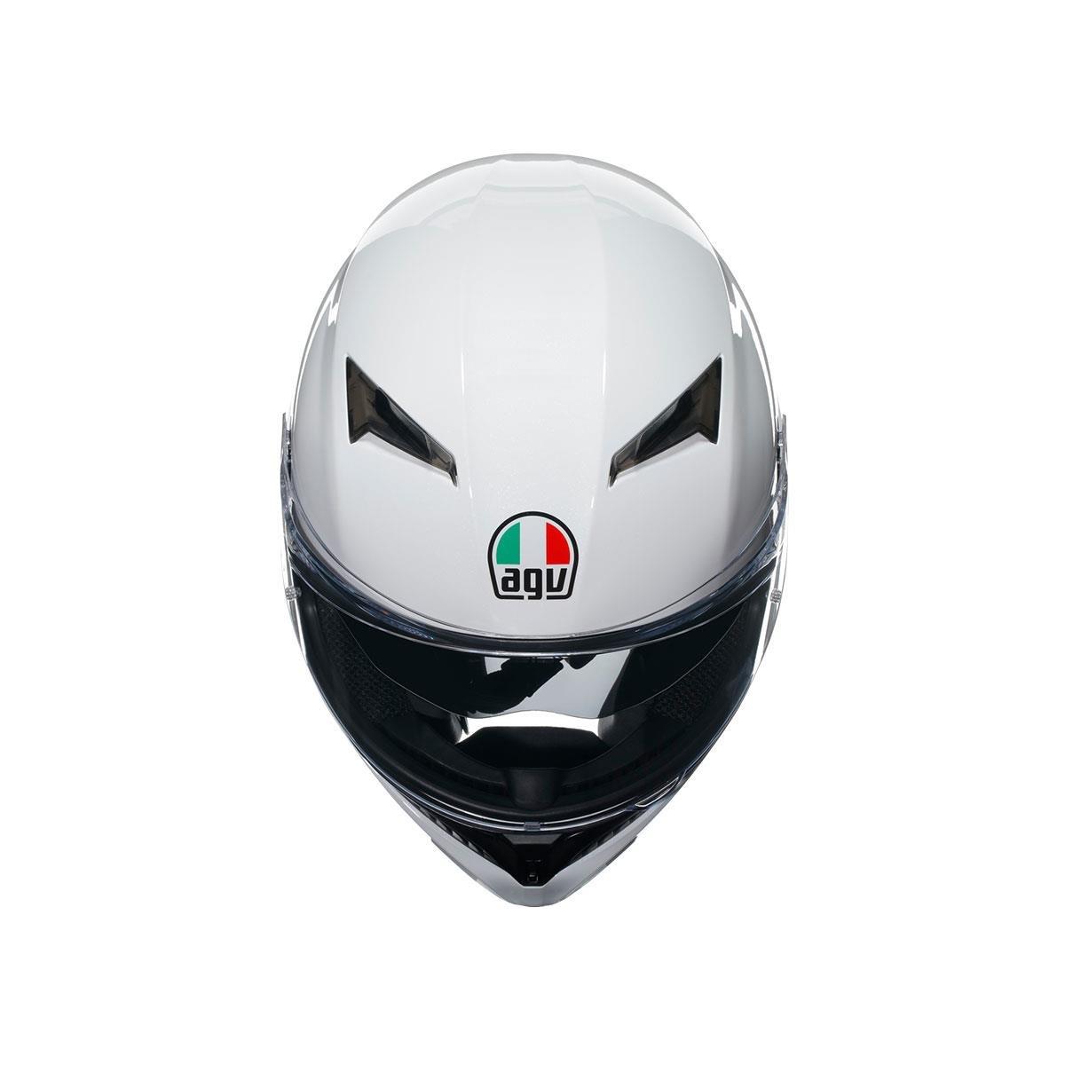 Agv K3 Mono Seta White Kapalı Kask