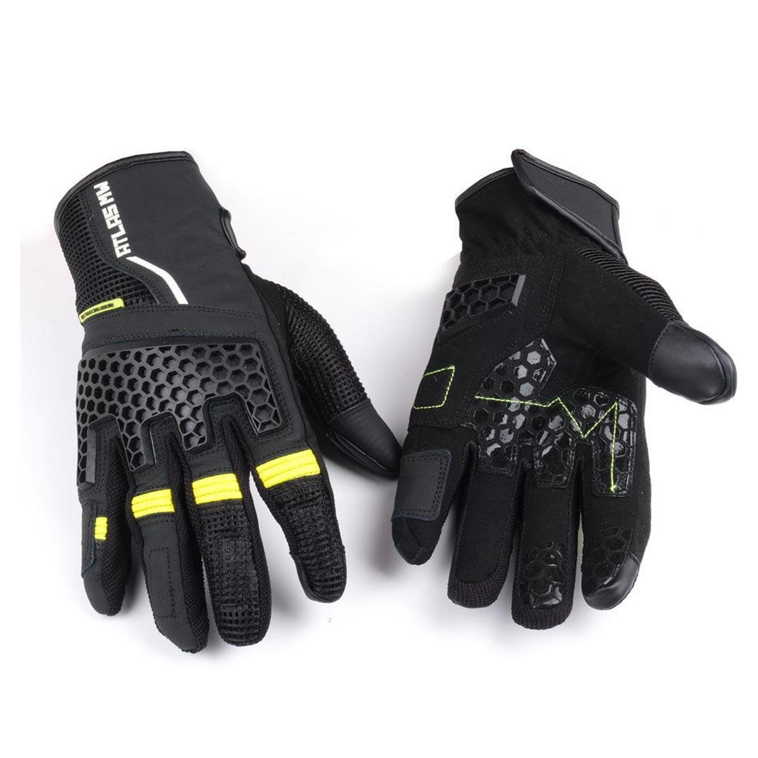 Atlas MW Mesh Yazlık Motosiklet Eldiveni Siyah