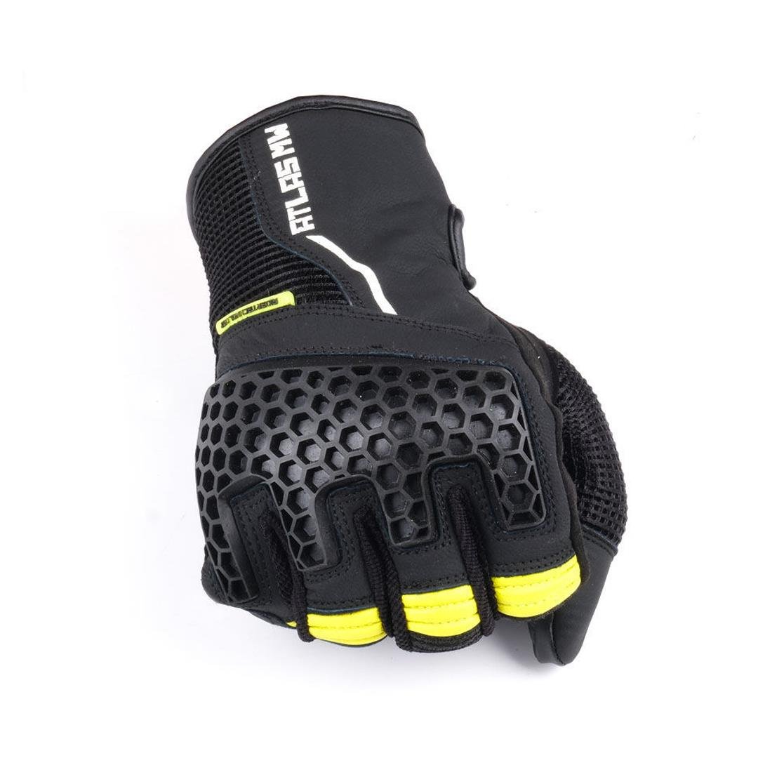 Atlas MW Mesh Yazlık Motosiklet Eldiveni Siyah