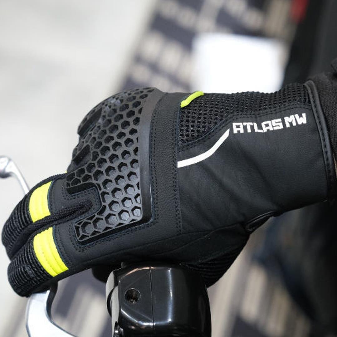 Atlas MW Mesh Yazlık Motosiklet Eldiveni Siyah