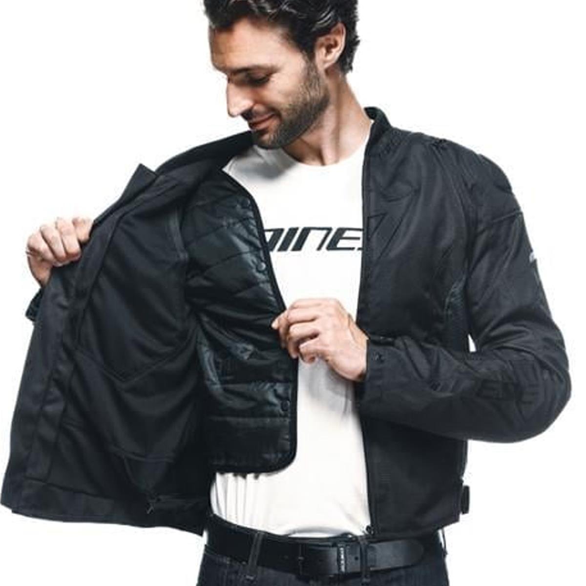 Dainese Avro 5 Black Tekstil Mont
