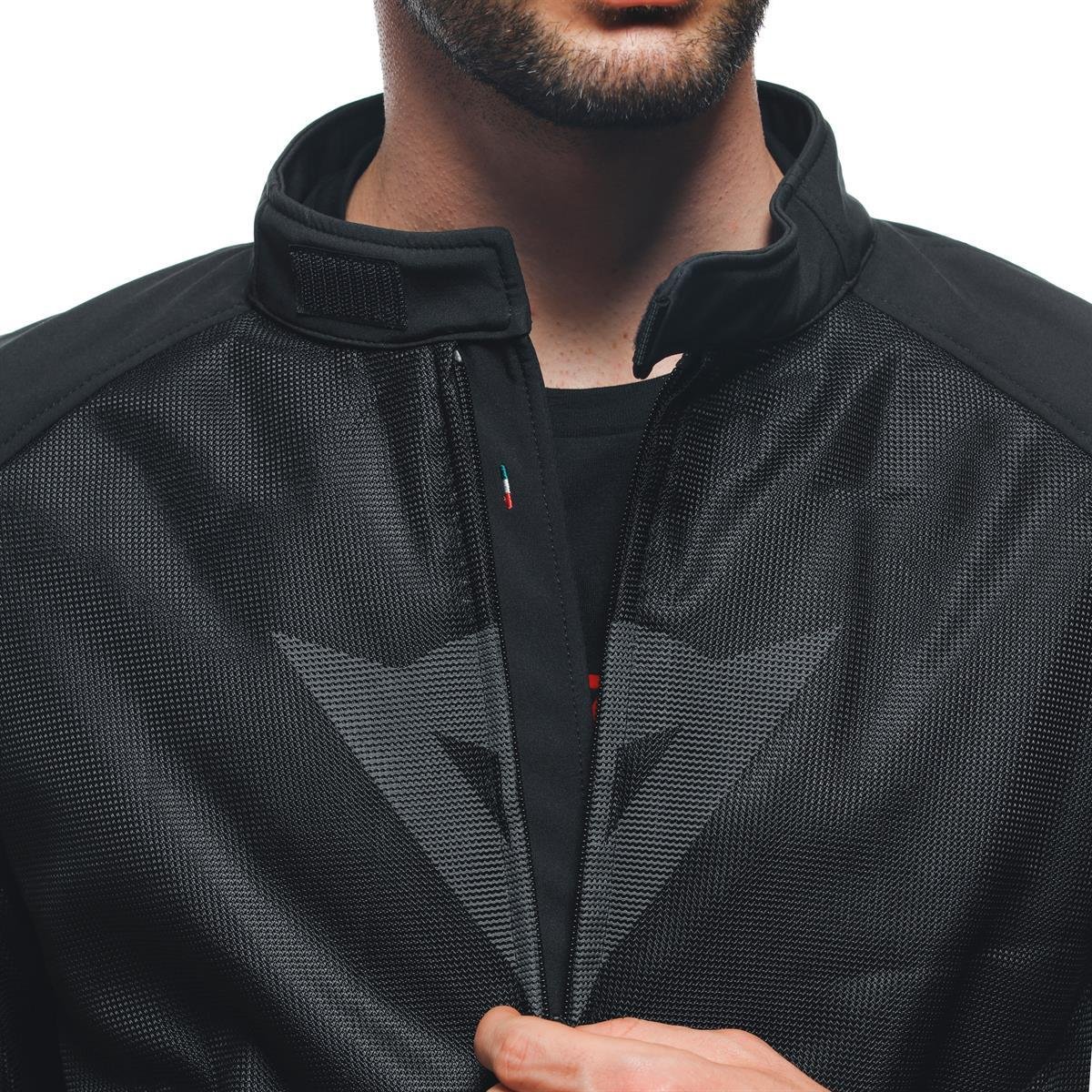 Dainese İgnite Black Gray Reflex Air Tekstil Mont