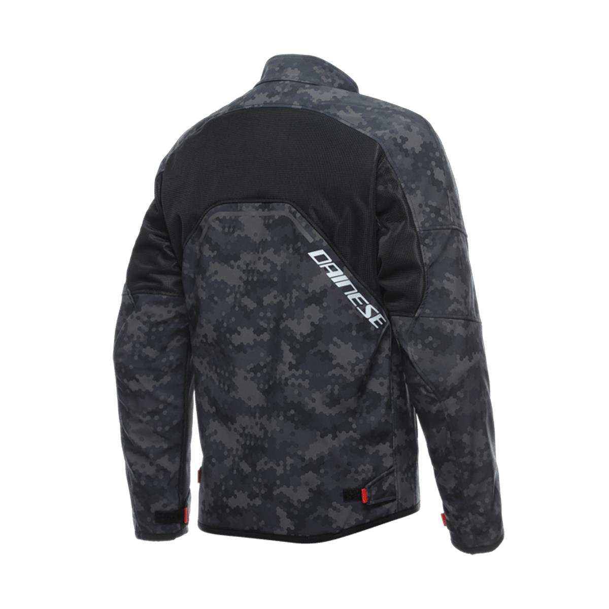 Dainese İgnite Camo Gray Black Fluo Red Air Tekstil Mont