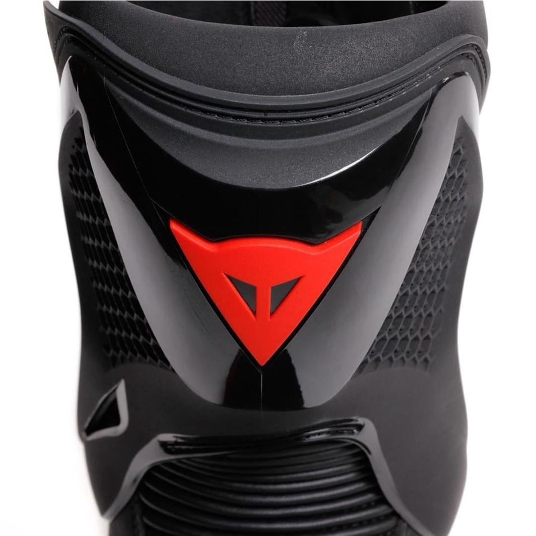 Dainese Torque 4 Air Black Red Lava Deri Bot Yüksek Korumalı Motorcu Botu