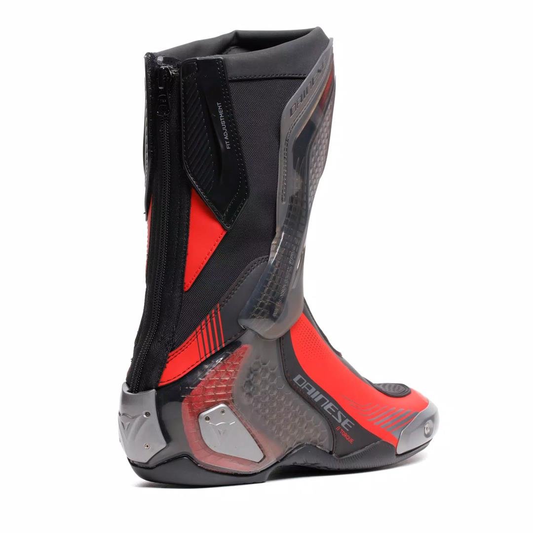 Dainese Torque 4 S Black Red Lava Deri Bot