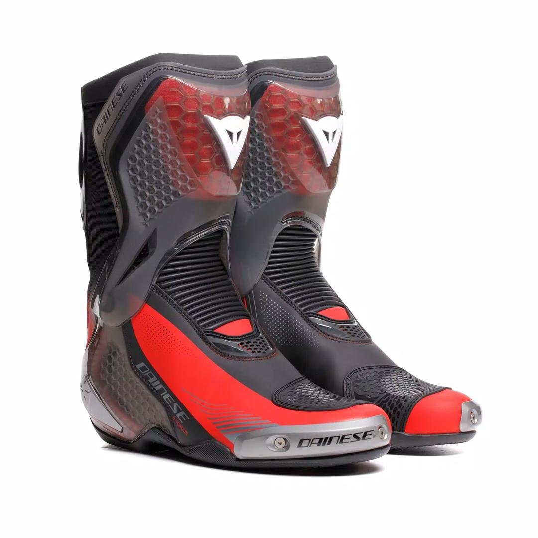 Dainese Torque 4 S Black Red Lava Deri Bot