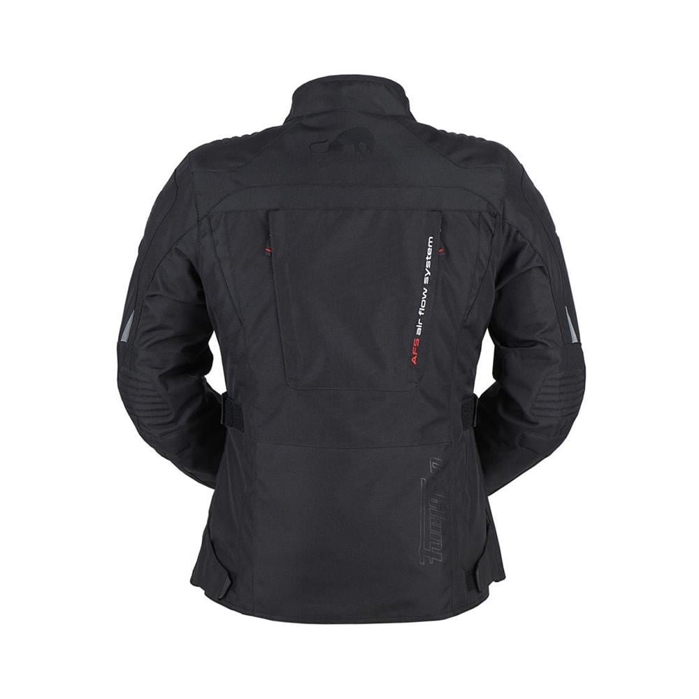 Furygan Apalaches 4 Mevsim Kadın Motosiklet Montu Siyah