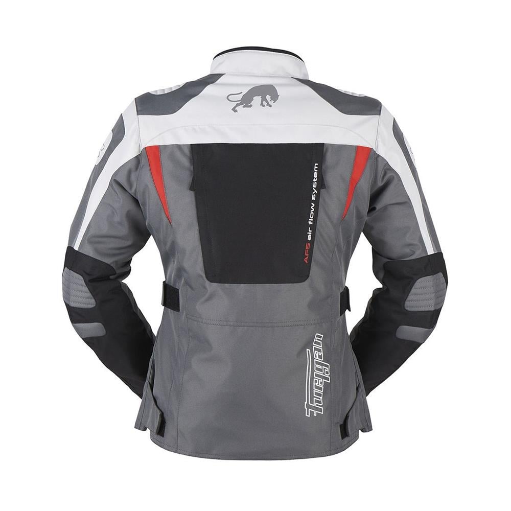 Furygan Apalaches 4 Mevsim Kadın Motosiklet Montu Gri