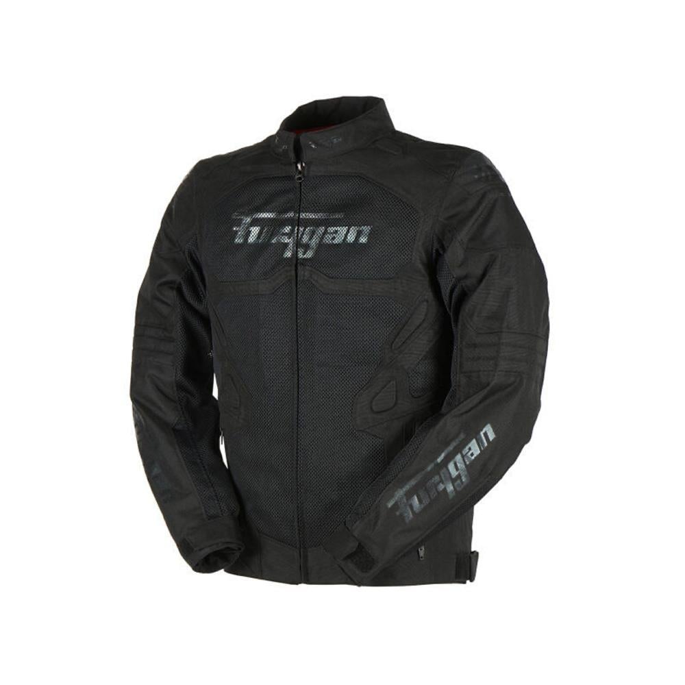 Furygan Atom Vented Evo Yazlık Motosiklet Ceketi Siyah
