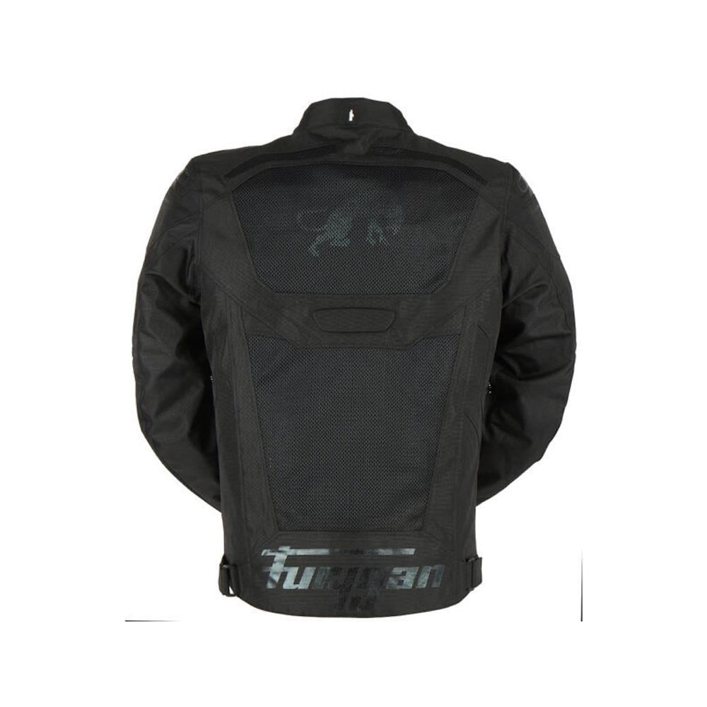 Furygan Atom Vented Evo Yazlık Motosiklet Ceketi Siyah