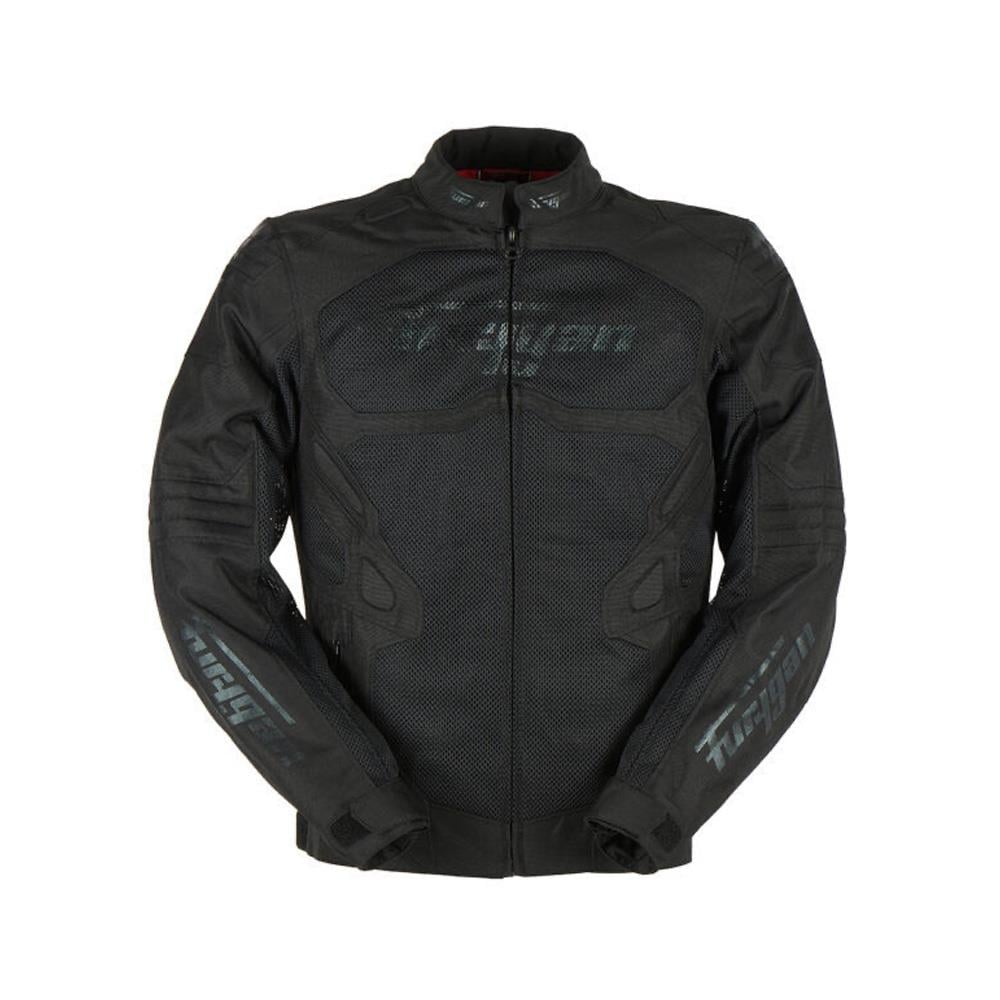 Furygan Atom Vented Evo Yazlık Motosiklet Ceketi Siyah