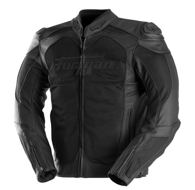 Furygan Speed Mesh Evo 3D Yazlık Deri Motosiklet Ceketi Siyah