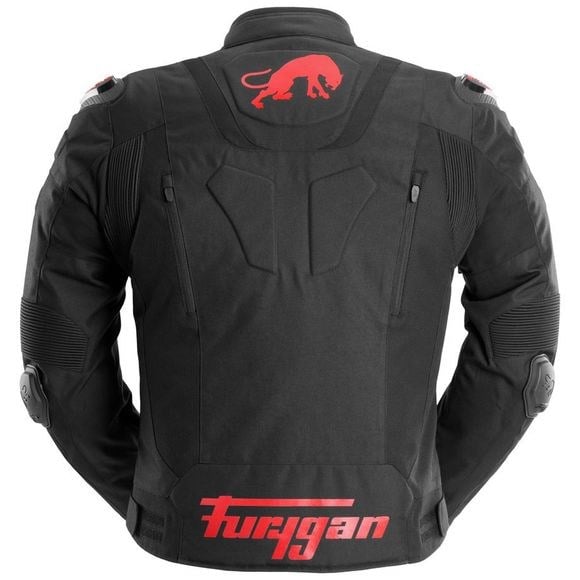 FURYGAN TX RAPTOR MOTOSİKLET CEKETİ SİYAH KIRMIZI