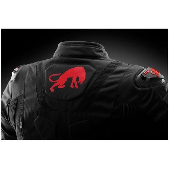 FURYGAN TX RAPTOR MOTOSİKLET CEKETİ SİYAH KIRMIZI