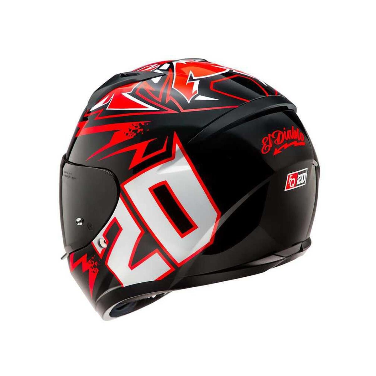 HJC C10 Diablo Mask MC1 Kapalı Motosiklet Kaskı