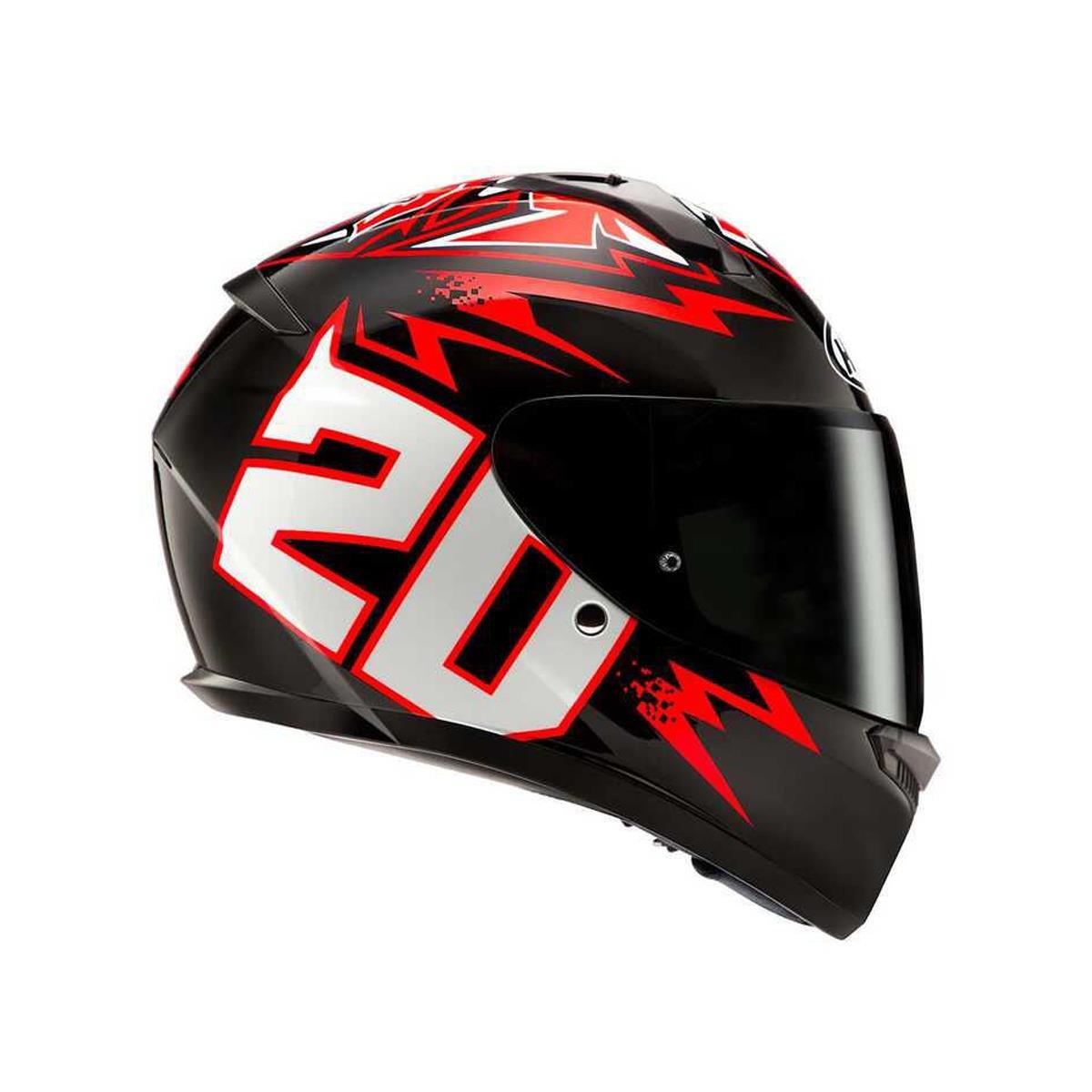 HJC C10 Diablo Mask MC1 Kapalı Motosiklet Kaskı