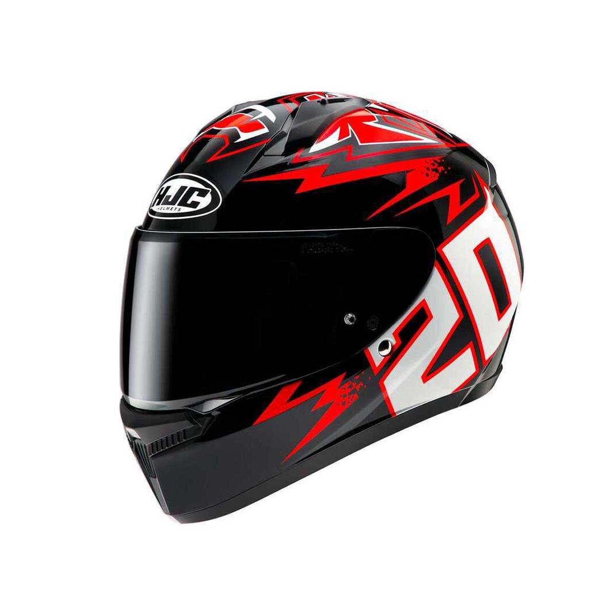 HJC C10 Diablo Mask MC1 Kapalı Motosiklet Kaskı