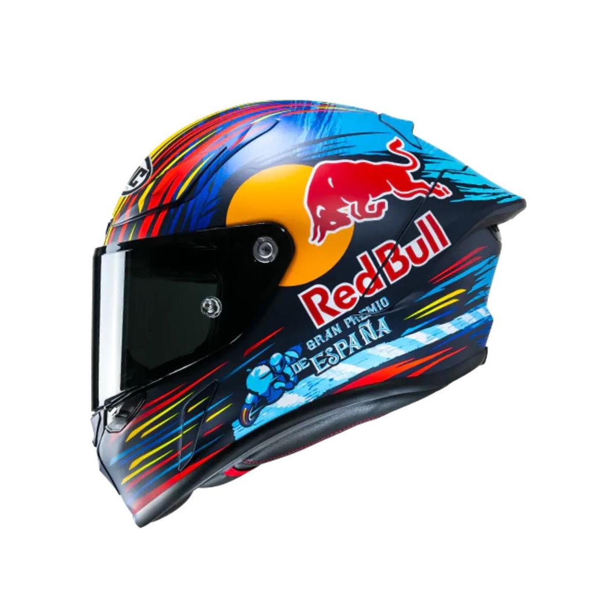 HJC RPHA1 Red Bull Jerez GP Kapalı Motosiklet Kaskı