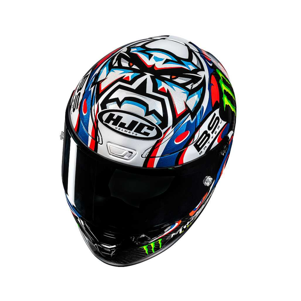 HJC RPHA1 V2 KASK CARBON QUARTARARO LE MANS 3 MC21