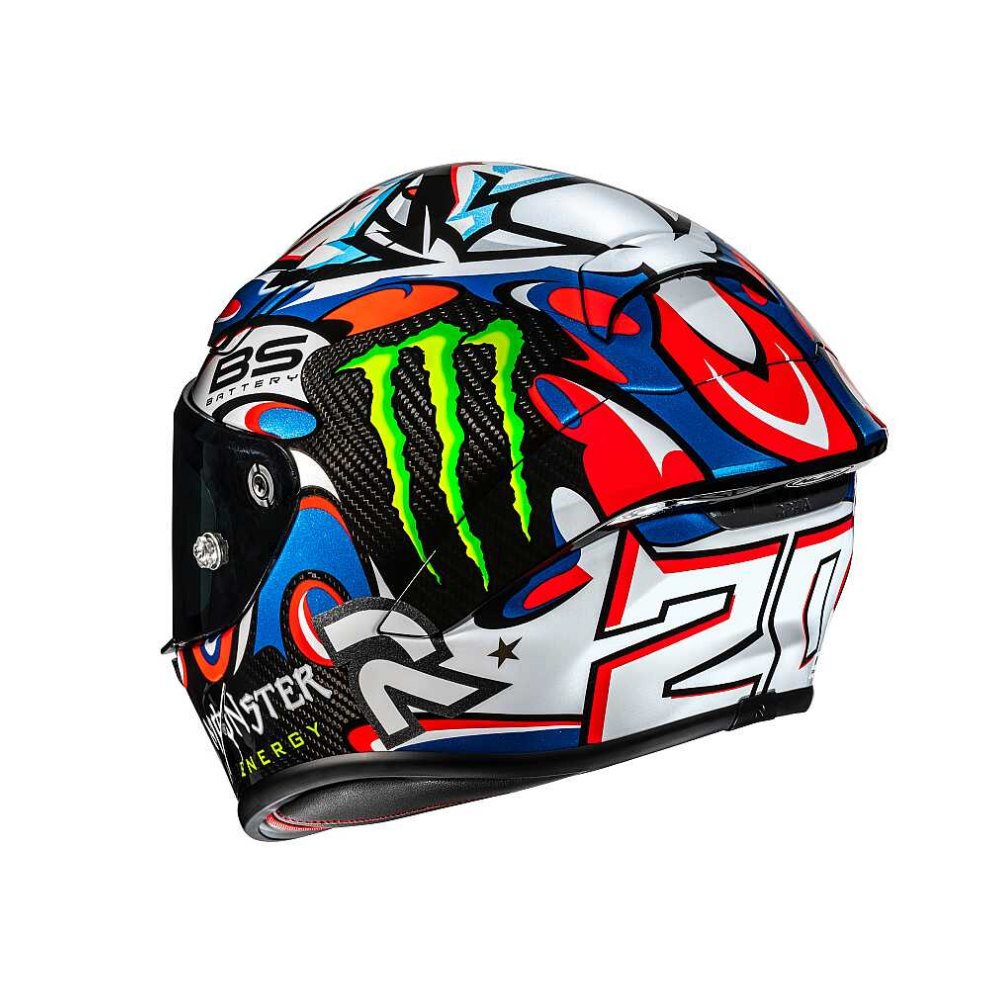 HJC RPHA1 V2 KASK CARBON QUARTARARO LE MANS 3 MC21