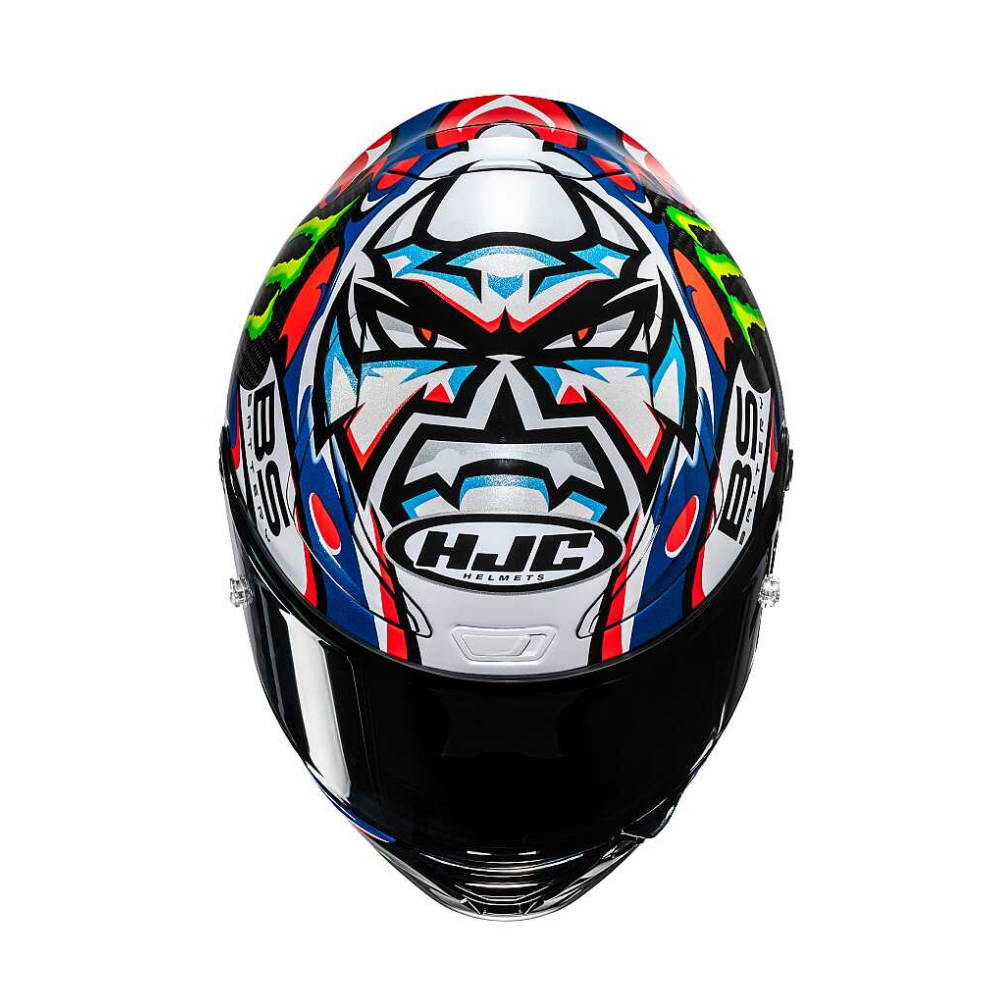 HJC RPHA1 V2 KASK CARBON QUARTARARO LE MANS 3 MC21