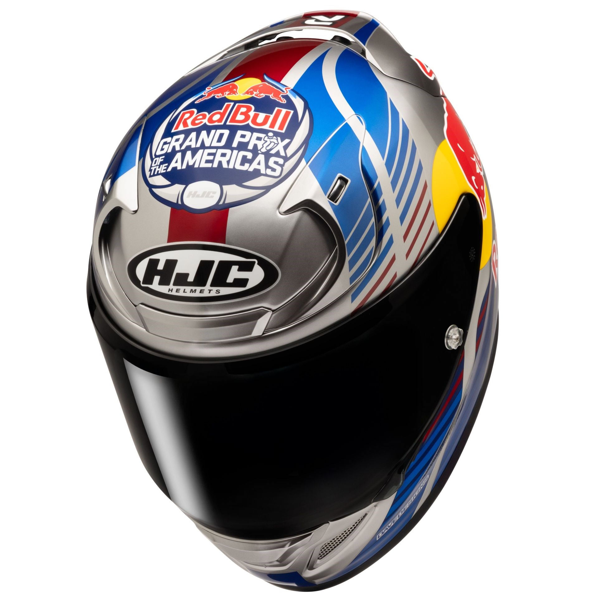 HJC RPHA12 Red Bull Austin GP II MC21 Kapalı Motosiklet Kaskı