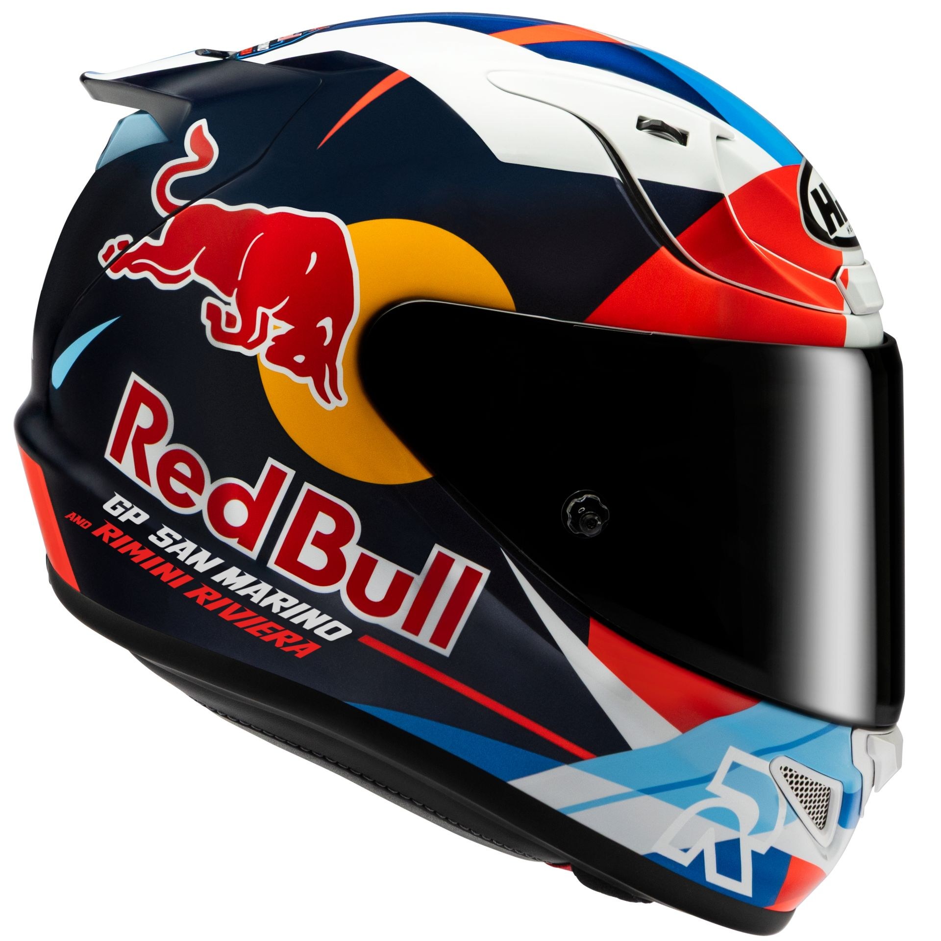 HJC RPHA12 Red Bull Misano 2 MC21 Kapalı Motosiklet Kaskı