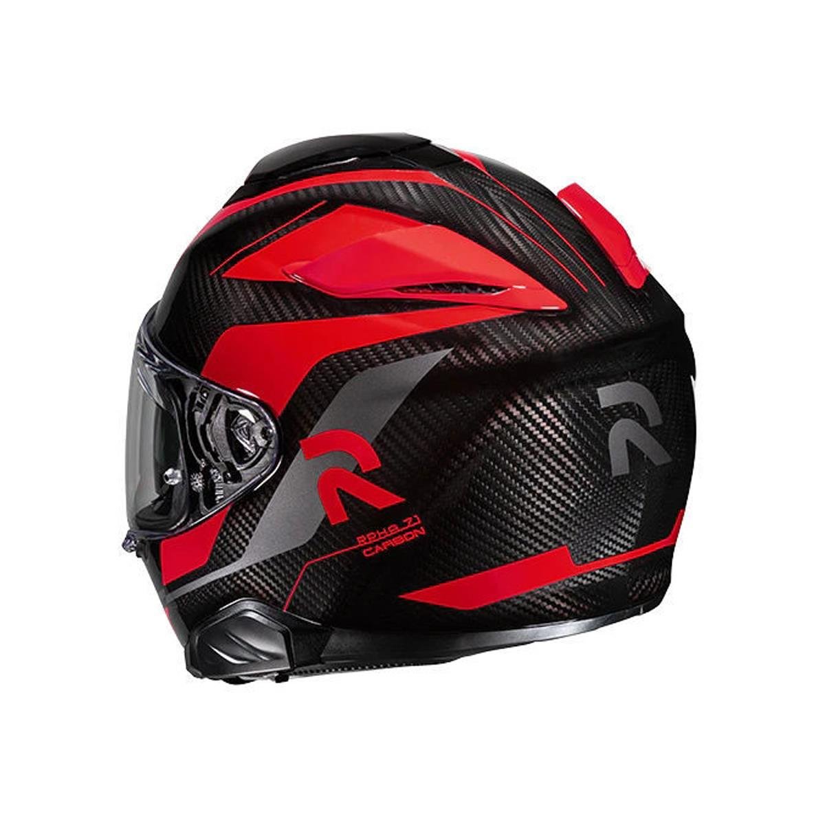 HJC RPHA71 Hamil MC1 Carbon Kapalı Motosiklet Kaskı Kırmızı
